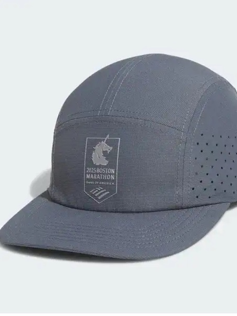 adidas Boston Marathon 2025 Performance Cap - Gray
